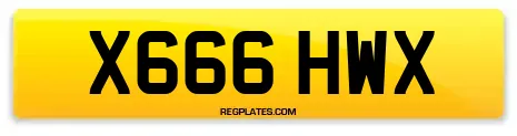X666 HWX