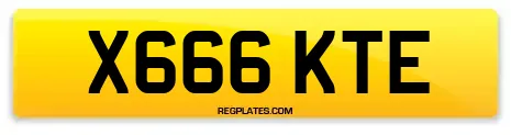 X666 KTE