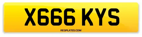 X666 KYS