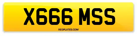 X666 MSS