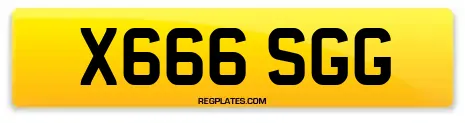 X666 SGG