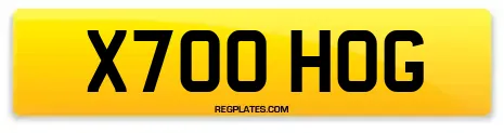 X700 HOG
