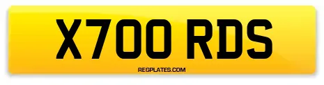 X700 RDS