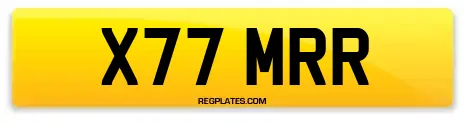 X77 MRR