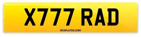 X777 RAD