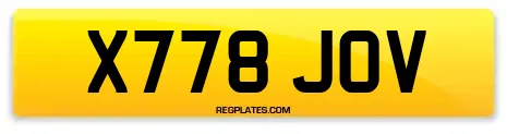 X778 JOV