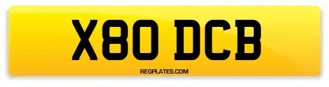 X80 DCB