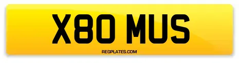 X80 MUS