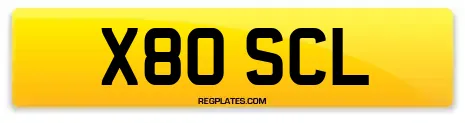 X80 SCL