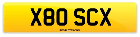 X80 SCX