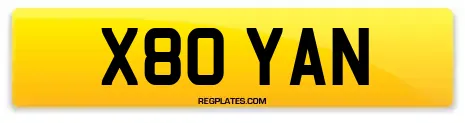 X80 YAN