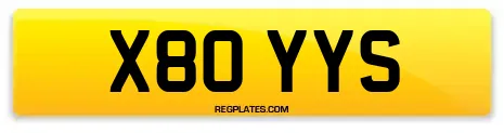 X80 YYS