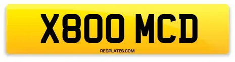 X800 MCD
