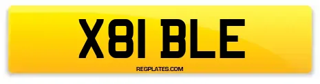 X81 BLE