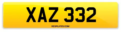 XAZ 332
