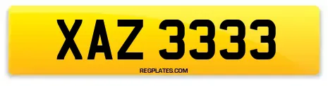 XAZ 3333