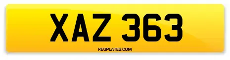 XAZ 363