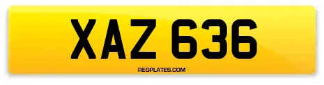XAZ 636