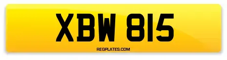 XBW 815