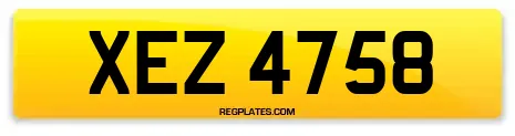 XEZ 4758