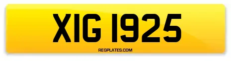 XIG 1925