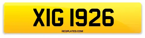 XIG 1926