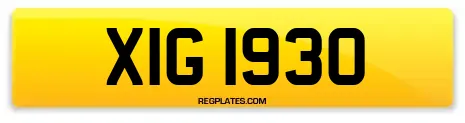XIG 1930