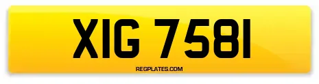 XIG 7581