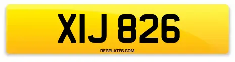 XIJ 826