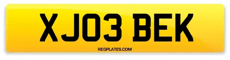 XJ03 BEK