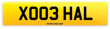XO03 HAL