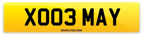 XO03 MAY
