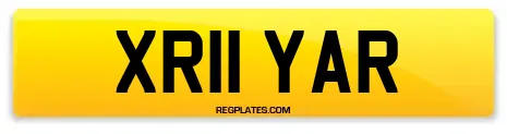XR11 YAR