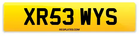 XR53 WYS