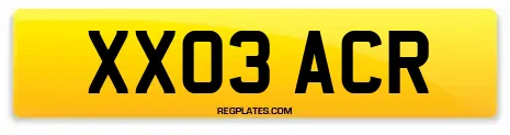 XX03 ACR