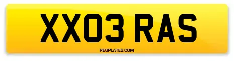 XX03 RAS