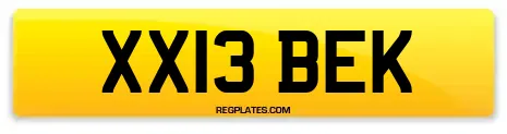 XX13 BEK