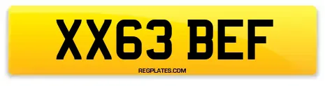 XX63 BEF