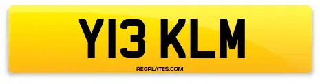 Y13 KLM