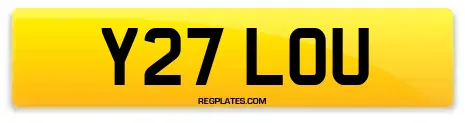 Y27 LOU