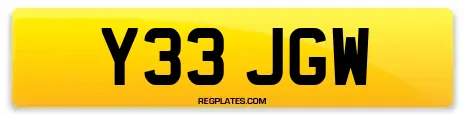 Y33 JGW