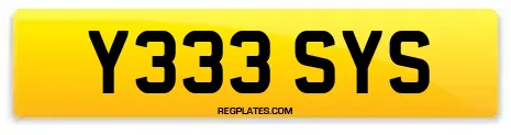 Y333 SYS