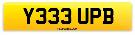 Y333 UPB