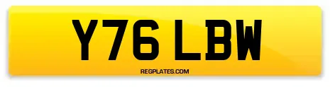Y76 LBW