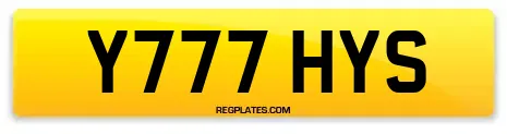 Y777 HYS