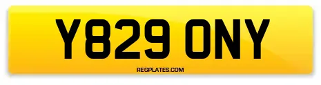 Y829 ONY