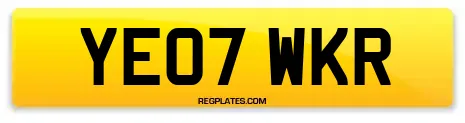 YE07 WKR