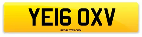 YE16 OXV