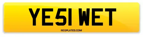 YE51 WET