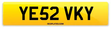 YE52 VKY